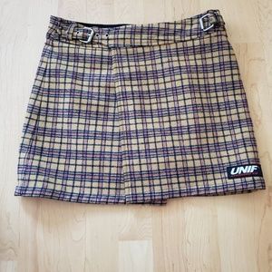 Unif plaid Francis skirt